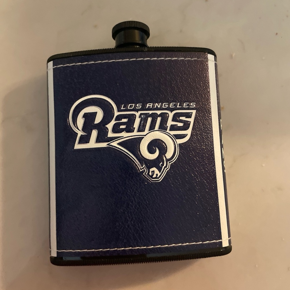Rams Los Angeles flask never been used